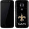 NFL New Orleans Saints Distressed Moto E5 Play Skin